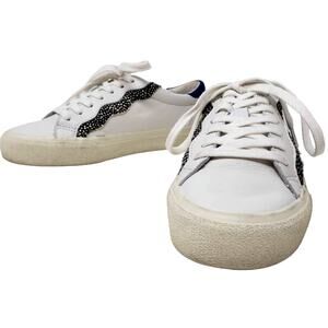 Madewell Leather and Fur Trim Sneaker - 5